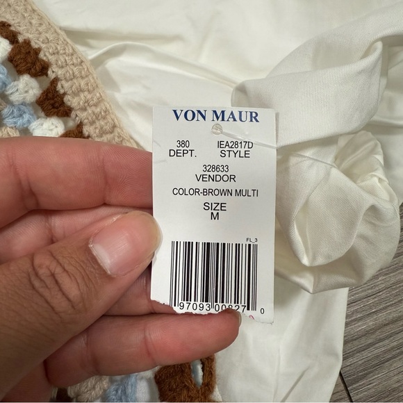 Women’s New En Saison Evie Mixed Media Mini Dress Size M MSRP $160 - Picture 6 of 9